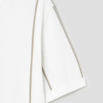 Theory Men Tactile Cotton Stripe Crew Neck Sweater - White Multi