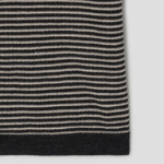 Theory Men Pacific Linen Stripe Sweater - Black/Chino