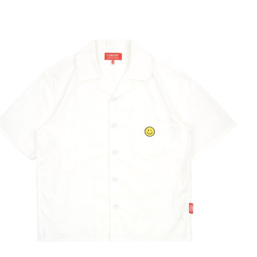 ICEBISCUIT [Junior] Smile Boxy Fit Short Sleeve Shirt – IB42SH560