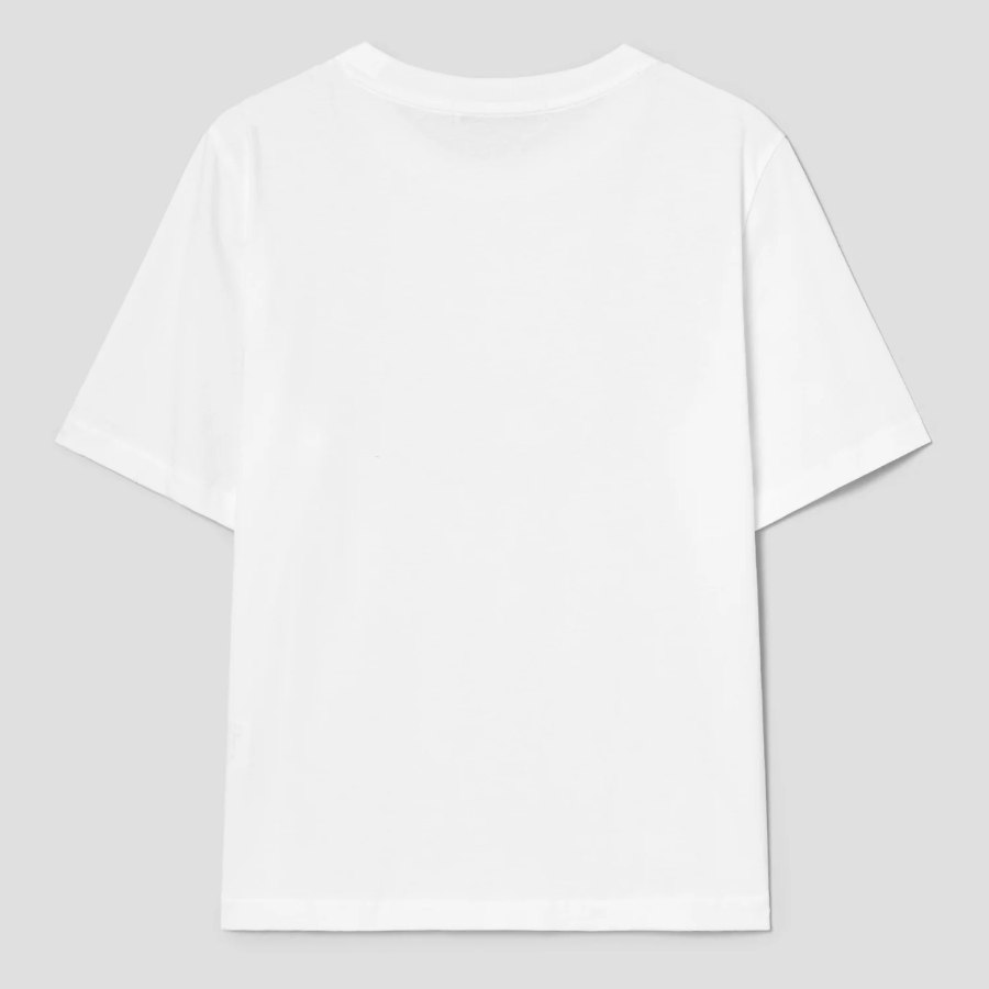 8 seconds 20s Supima Relax Fit T-Shirt — White