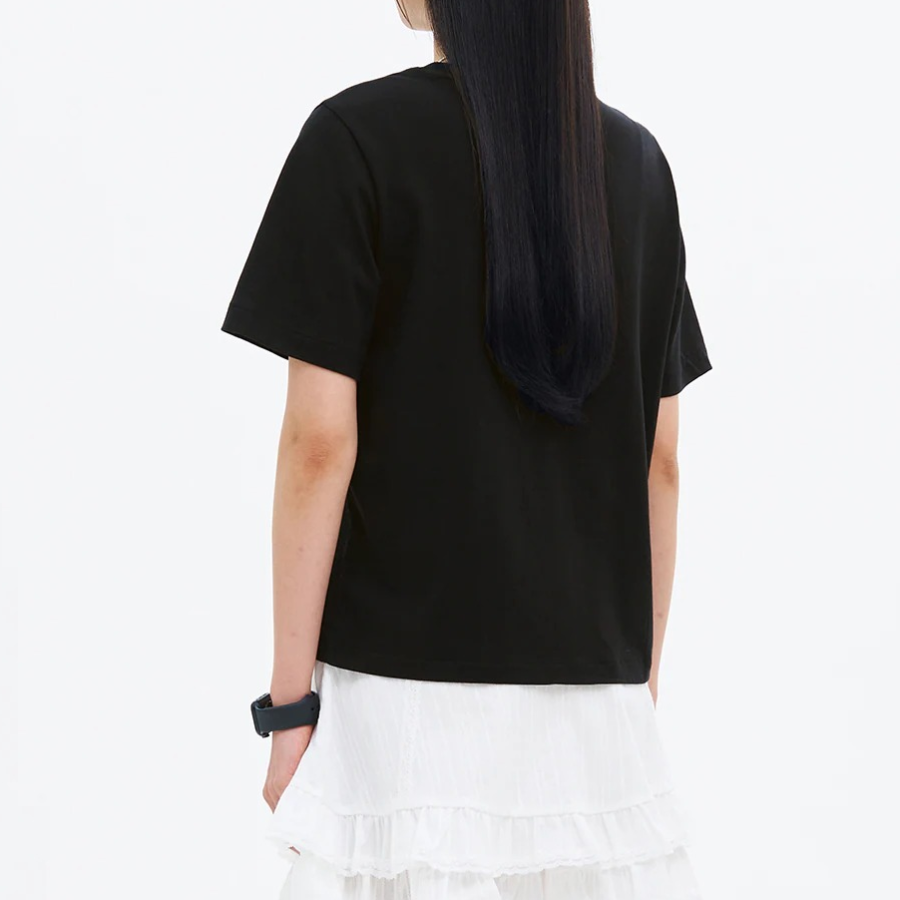 8 seconds 20s Supima Relaxed Fit T-Shirt — Black