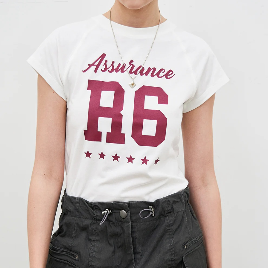 8 seconds Graphic Short Sleeve T-Shirt — White