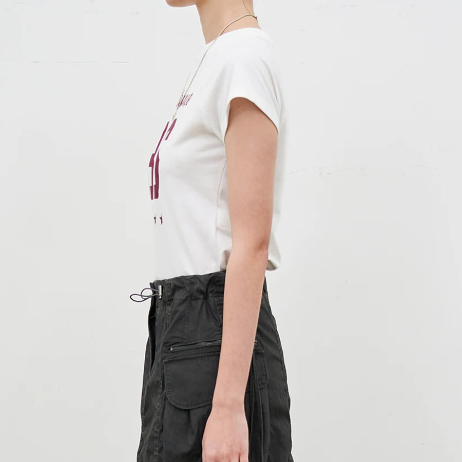 8 seconds Graphic Short Sleeve T-Shirt — White