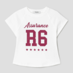 8 seconds Graphic Short Sleeve T-Shirt — White