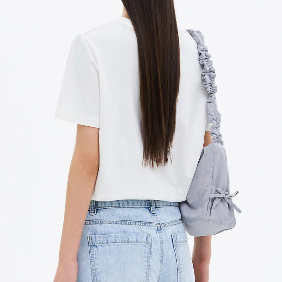 8 seconds Oversized Graphic Short Sleeve T-Shirt — White