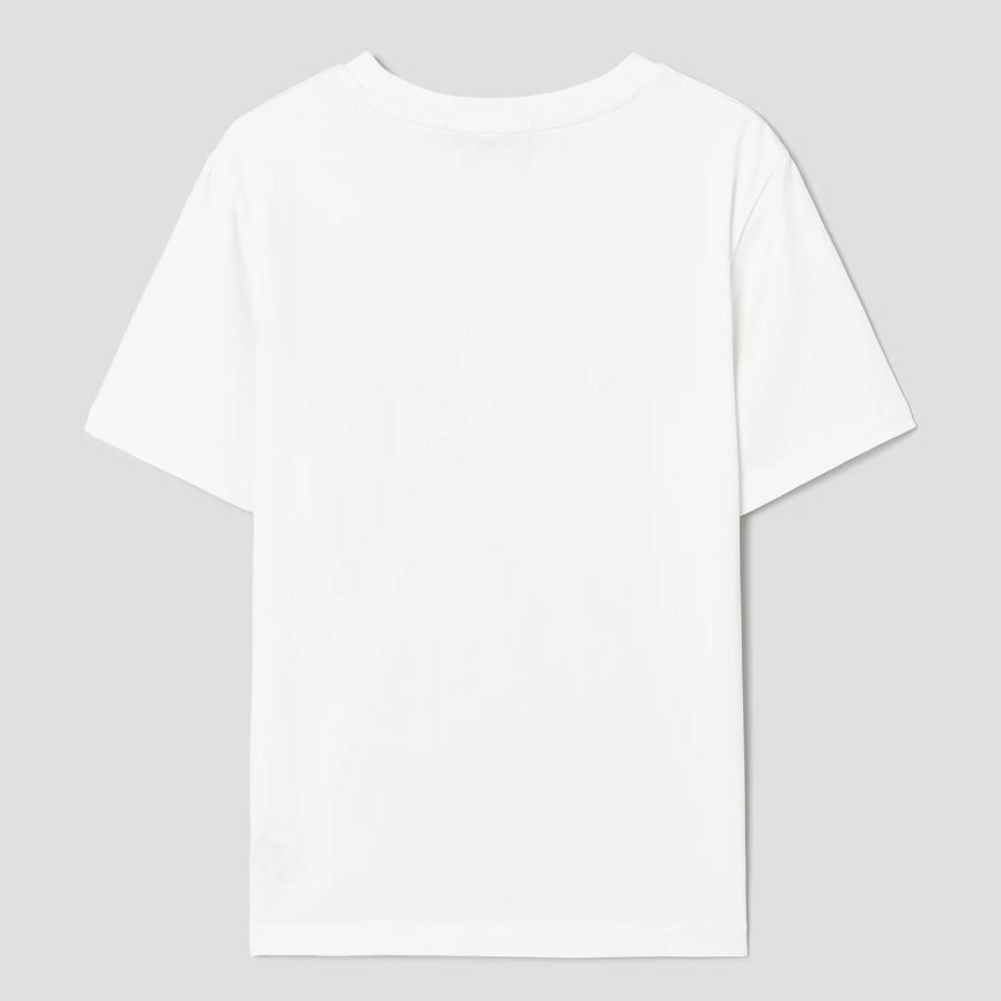 8 seconds Oversized Graphic Short Sleeve T-Shirt — White