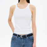 8 seconds Basic Tank Top — White