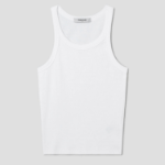 8 seconds Basic Tank Top — White