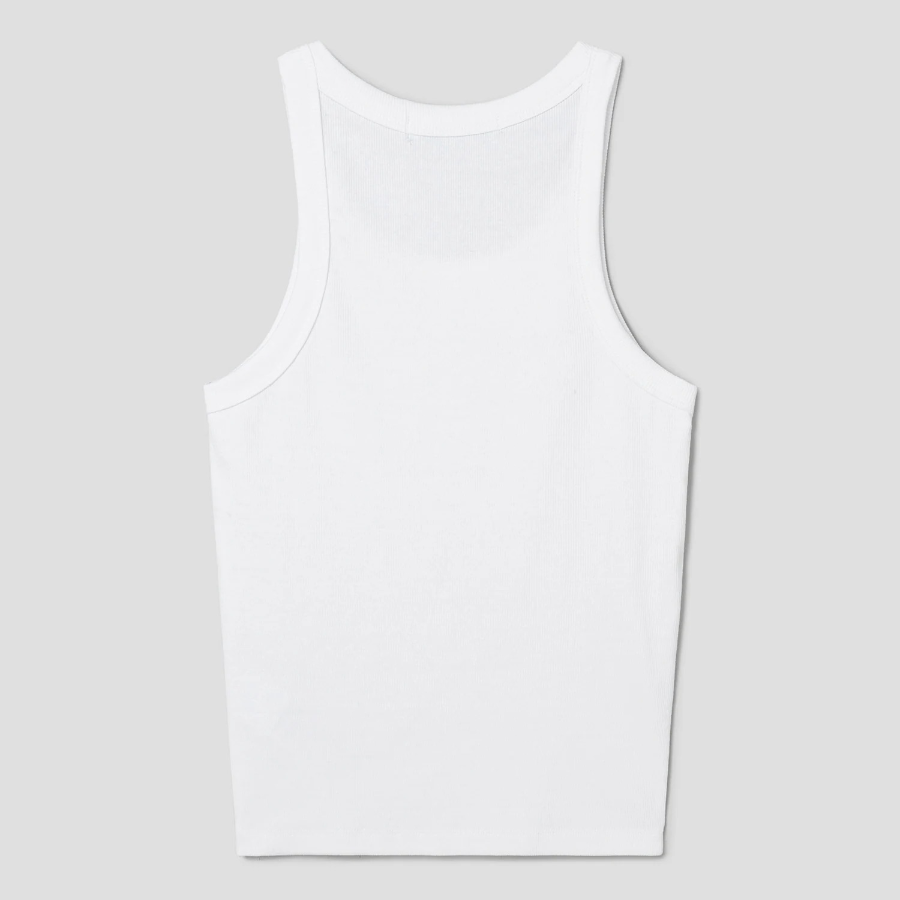 8 seconds Basic Tank Top — White