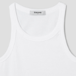 8 seconds Basic Tank Top — White