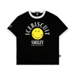 ICEBISCUIT [Junior] Smiley Originals® Ringer T-Shirt – IB52TR706