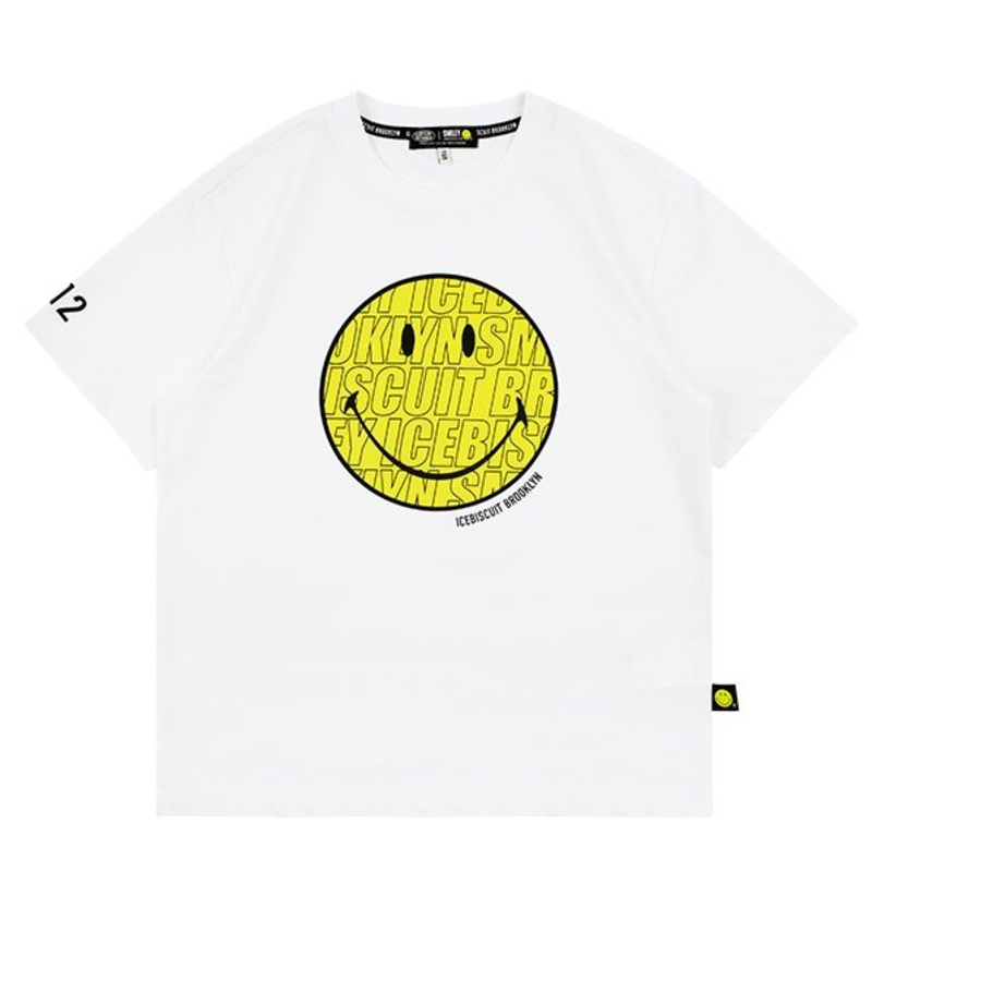 ICEBISCUIT [Junior] Smiley Originals® Letter Face T-Shirt – IB52TR702