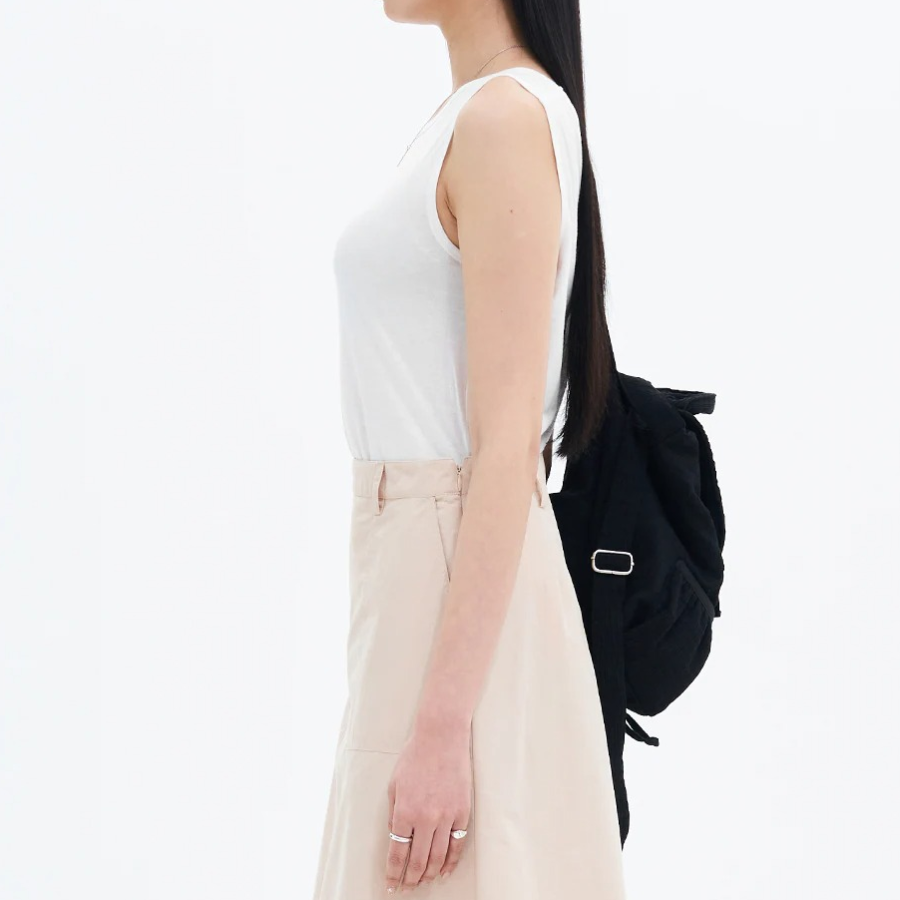 8 seconds Rayon Sleeveless — White