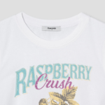 8 seconds Oversized Graphic Sleeveless T-shirt – White