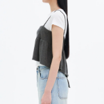 8 seconds Jersey Sleeveless Top – Ash