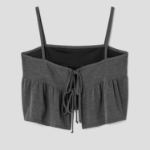 8 seconds Jersey Sleeveless Top – Ash