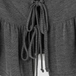 8 seconds Jersey Sleeveless Top – Ash