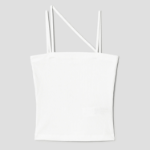 8 seconds Layered Tank Top – White