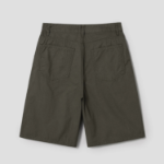 8 seconds Cotton-Washed Bermuda Shorts – Khaki
