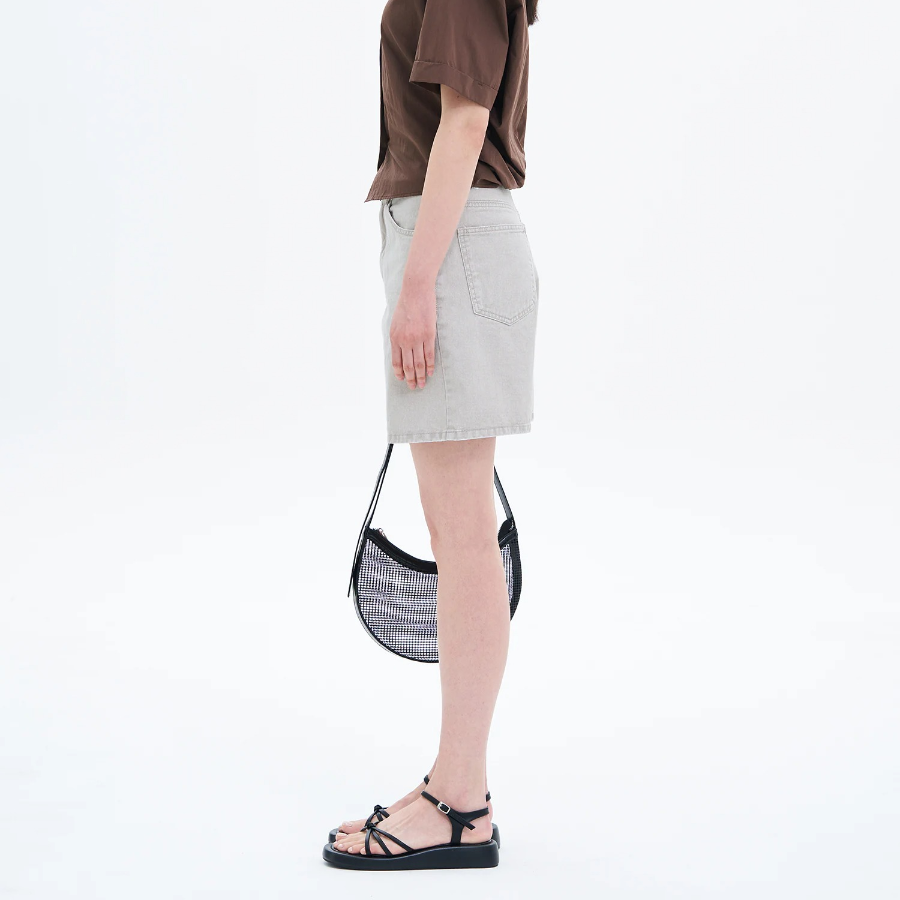 8 seconds Pigment Shorts – Light Grey