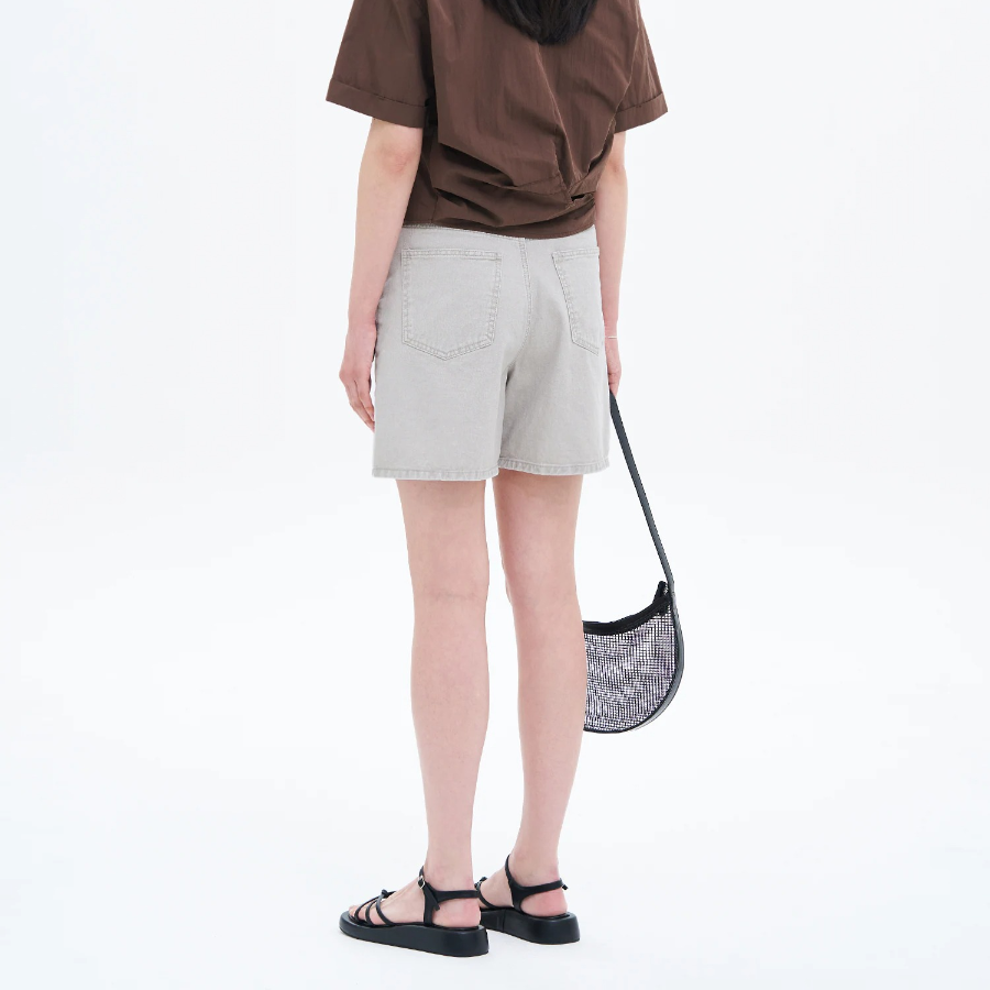 8 seconds Pigment Shorts – Light Grey