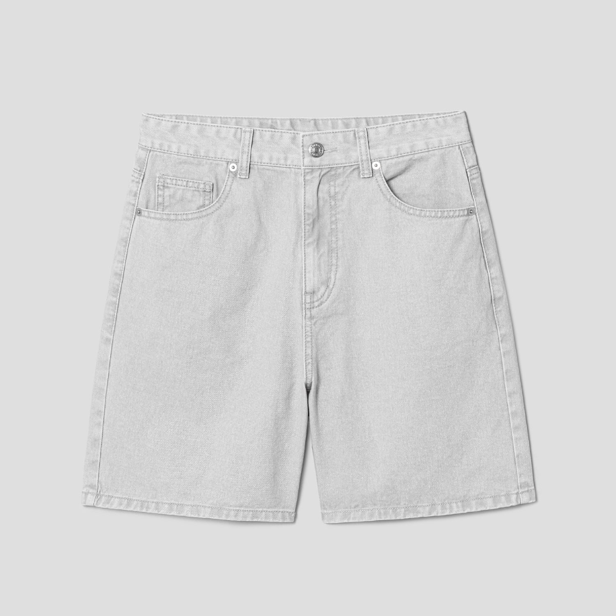 8 seconds Pigment Shorts – Light Grey