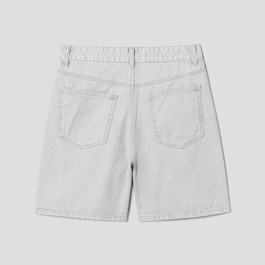 8 seconds Pigment Shorts – Light Grey