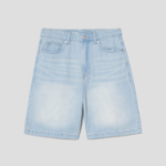 8 seconds Lightweight Denim Shorts – Sky Blue
