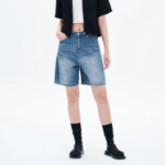 8 seconds Lightweight Denim Shorts – Blue