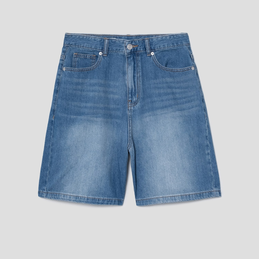 8 seconds Lightweight Denim Shorts – Blue