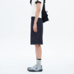 8 seconds Lightweight Linen Denim Shorts – Navy