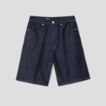 8 seconds Lightweight Linen Denim Shorts – Navy