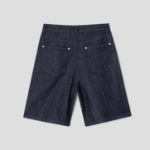 8 seconds Lightweight Linen Denim Shorts – Navy