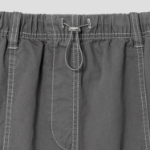 8 seconds Cotton Dyeing Bermuda Pants — Ash