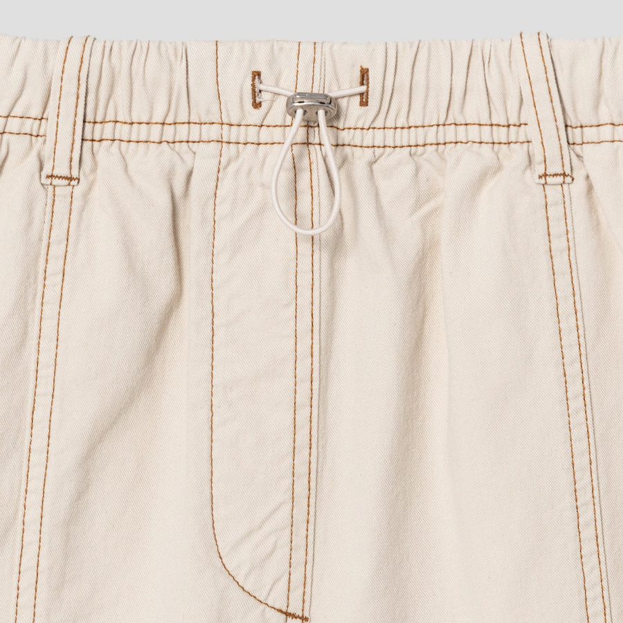 8 seconds Cotton Dyeing Bermuda Pants — Beige