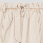 8 seconds Cotton Dyeing Bermuda Pants — Beige