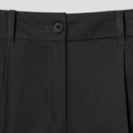 8 seconds Cotton Tuck Bermuda Pants — Ash