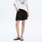 8 seconds Nylon Cargo Shorts — Black