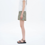 8 seconds Nylon Cargo Shorts — Khaki