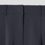 8 seconds Poly Two‑Tuck Short Pants — Ash