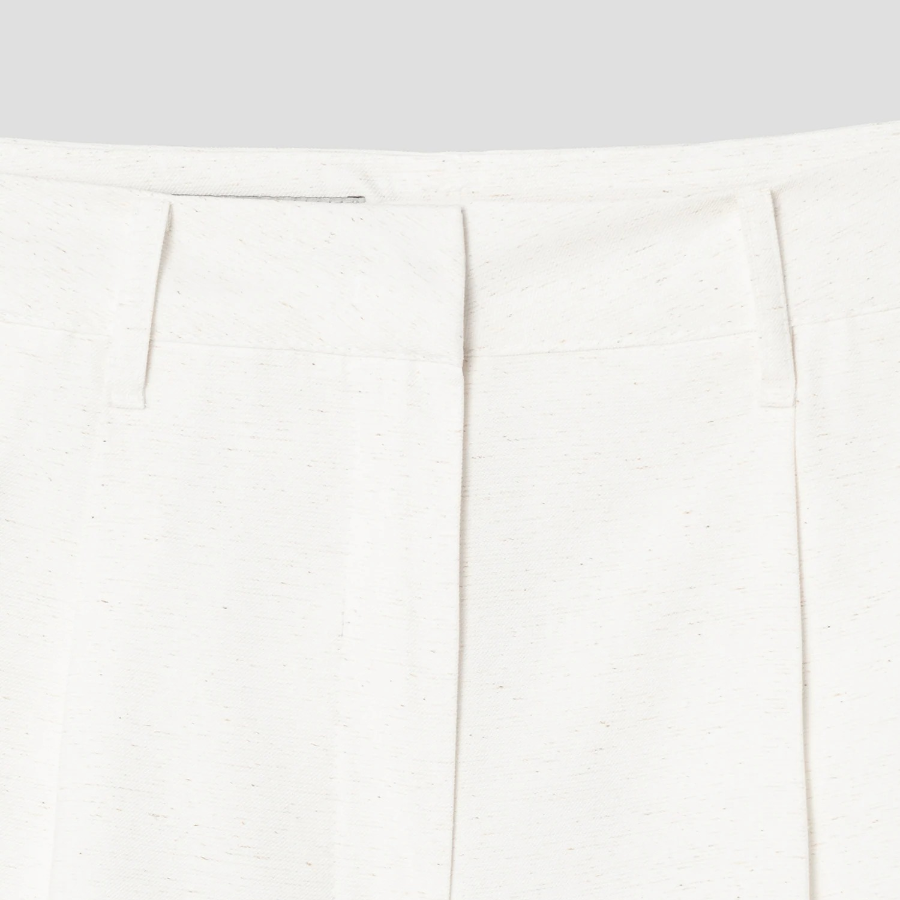 8 seconds Bermuda Pants — Ivory
