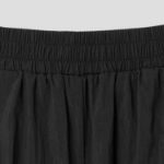 8 seconds Ribbon Detail Fluid Shorts — Black