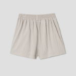 8 seconds Ribbon Detail Fluid Shorts — Beigе