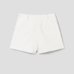 8 seconds Textured Skirt Pants — Ivory