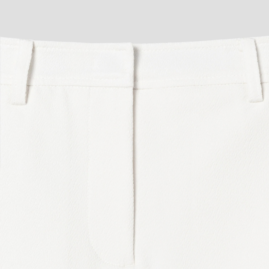 8 seconds Textured Skirt Pants — Ivory