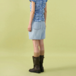 8 seconds Boyfit Denim Shorts — Sky Blue