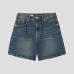 8 seconds Boyfit Denim Shorts — Blue
