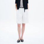 8 seconds Poly Bermuda Pants — White