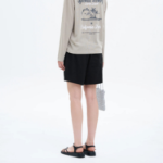 8 seconds Stripe Cotton Shorts — Sky Blue