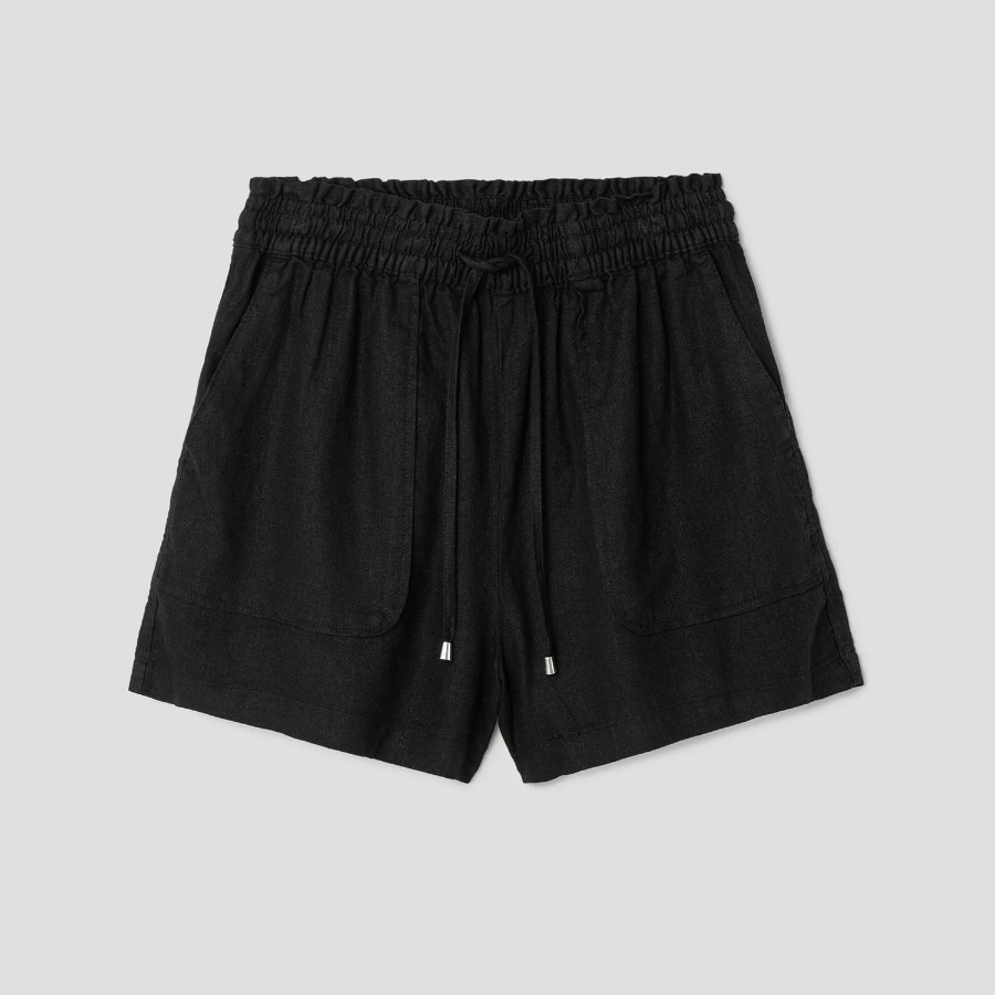 8 seconds Stripe Cotton Shorts — Sky Blue